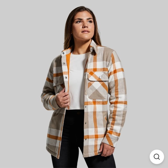 Born Primitive TimberQuilted  Jacket Orange and Tan - Picture 1 of 11